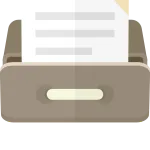 Drawer And038 Document SVG Icon